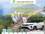 Private Car From Phu Yen <=> Da Nang (private car with driver)